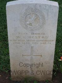 Dar Es Salaam War Cemetery - Ogston, William George